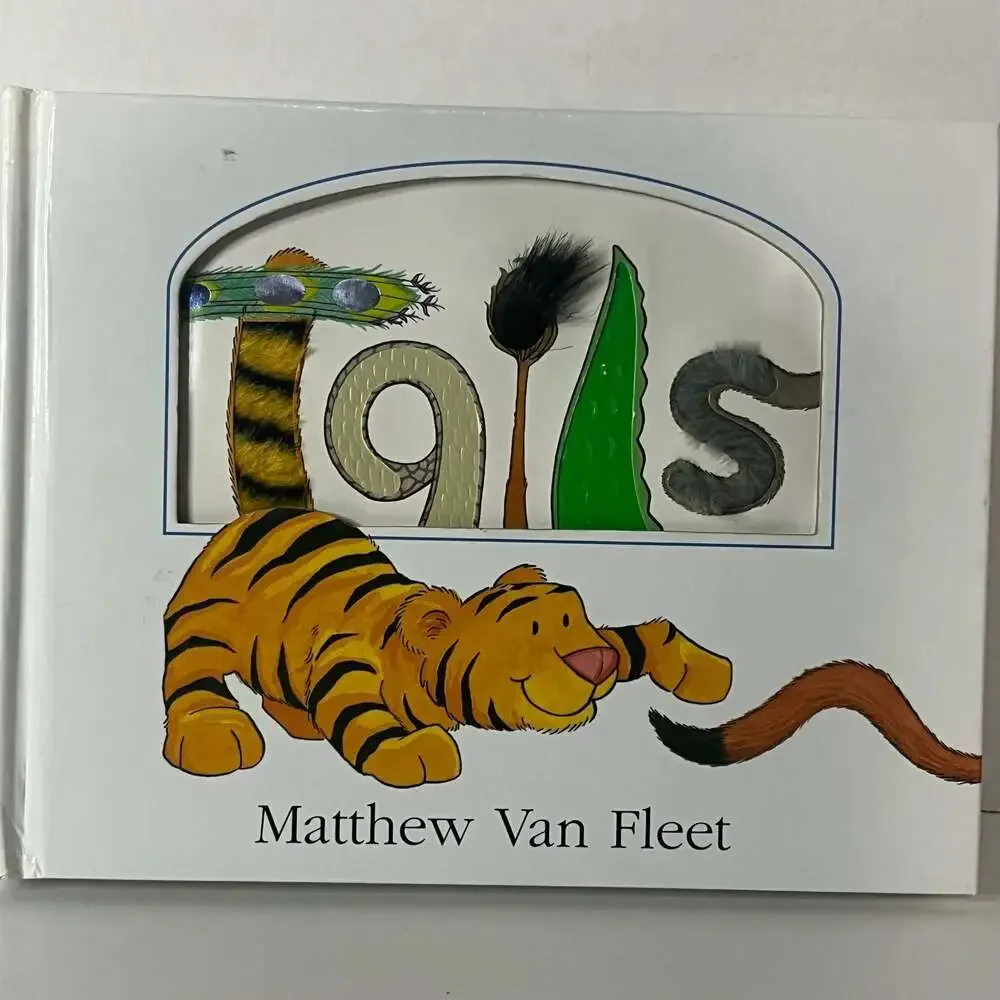 Tails by Matthew Van Fleet - Interactive Lift-The-Flap Children's Book